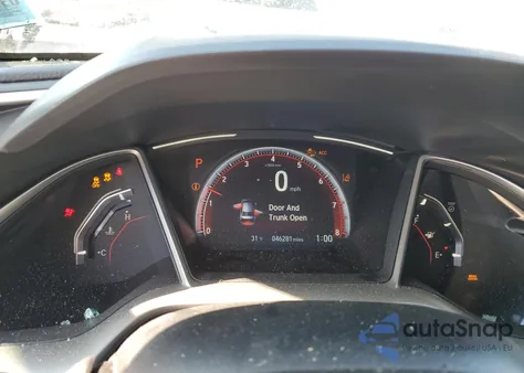 2020 Honda Civic Sport z USA, uszkodzony, nr VIN 2HGFC2F86LH588921